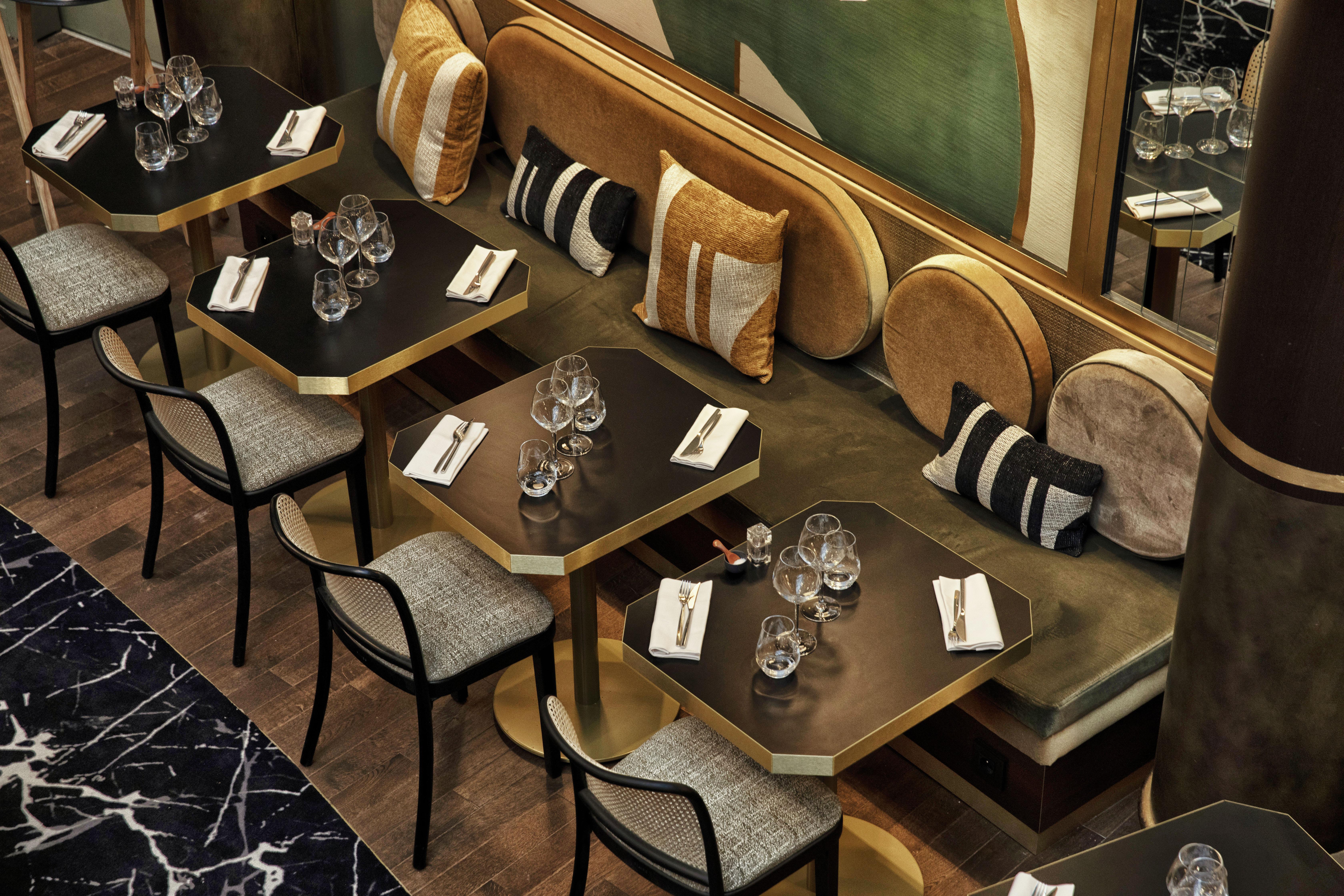 Nest Paris La Defense - Mgallery Puteaux Exteriör bild Restaurant interior